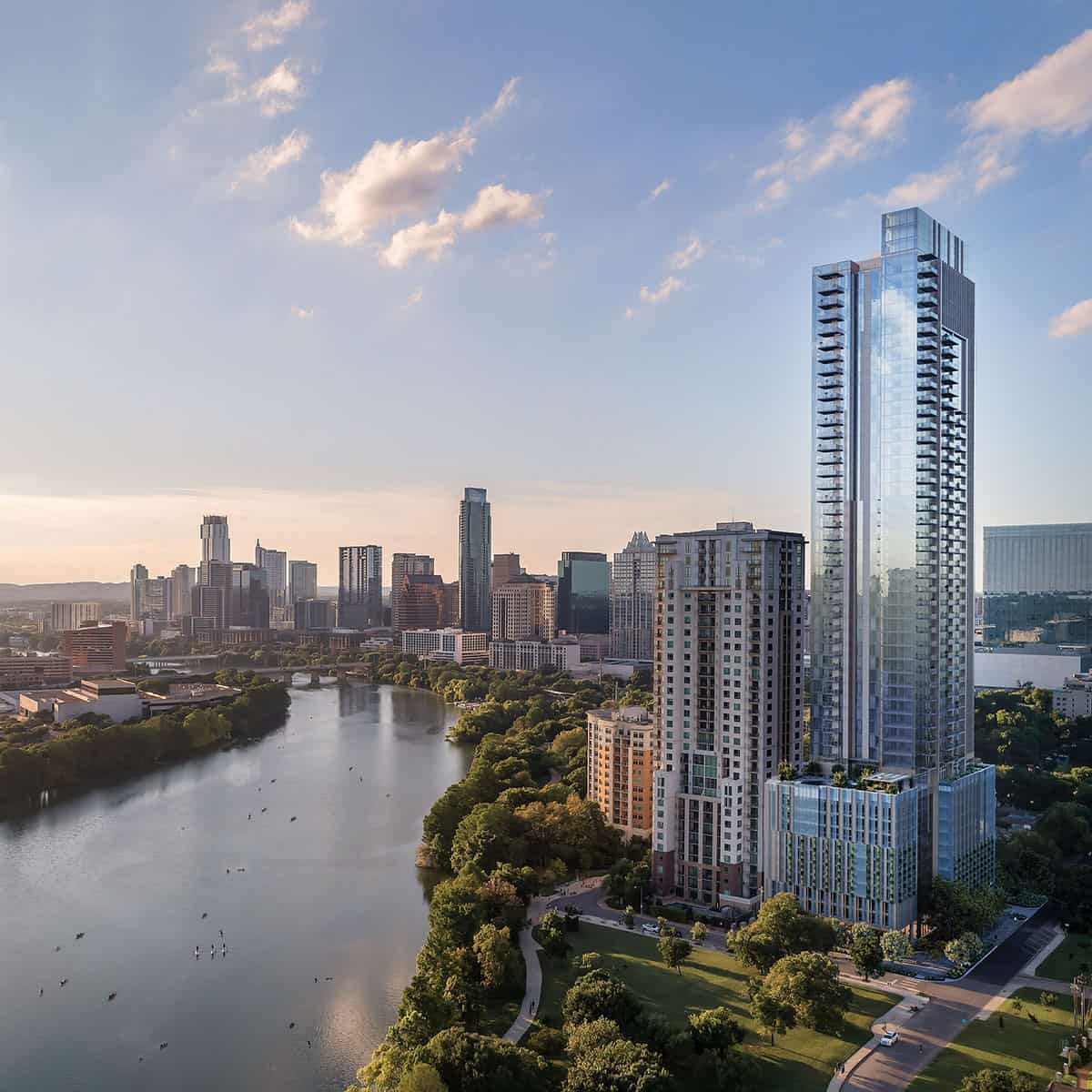 Austin's newest tower secures 194 million loan from firm tied to local